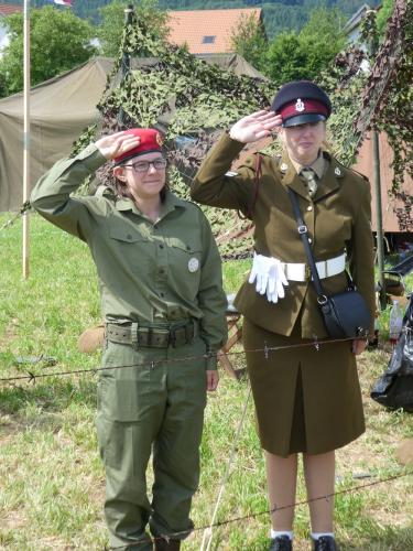 Ein internationales Armeefahrzeugtreffen ist viel mehr als nur eine Ausstellung von Fahrzeugen und längst keine reine Männersache mehr. Foto: Daniela Leimgruber