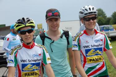 Sie haben den Radsport im Blut: Die Geschwister Corina (von links), Iwan und Rebecca Hasler aus Gipf-Oberfrick.