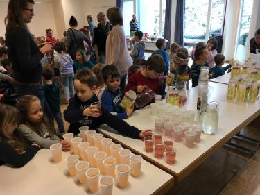 Während der Pause braucht es eine Stärkung. Foto: zVg