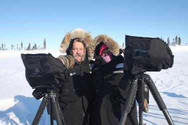 Thomas und Irene Kaderli reisten im vergangenen Februar nach Kanada, um Eisbären zu sehen und zu fotografieren… Foto: zVg