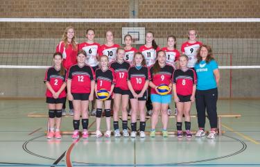 Die U15-Mannschaft von Volley Smash 05 Laufenburg-Kaisten war erfolgreich am Turnier in Kaisten. Foto: zVg
