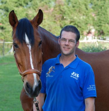 Sven Riedener, Gipf-Oberfrick, und sein Pferd Elegido sind ein eingeschworenes Reiterpaar.