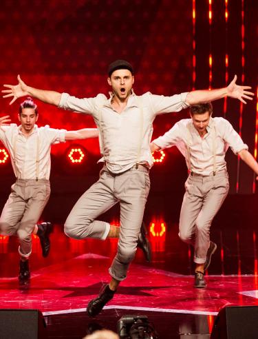 Luca Häseli möchte mit seinen Choreografien immer auch eine Geschichte erzählen. Mimik und Ausdruck sind ein wichtiges Element davon. (Foto: zVg)