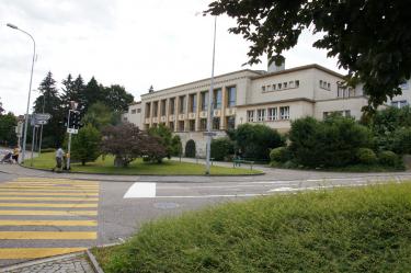Der Bahnhofsaal Rheinfelden.