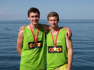 Dario Schmid (links) und Nicolas Zoller.
