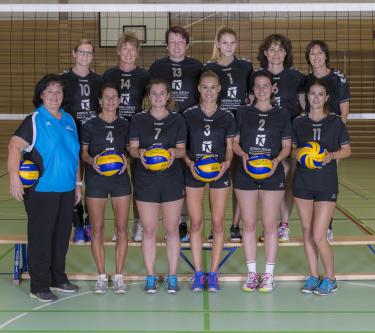 Starker Start in die Saison: die zweite Damenmannschaft von Volley Möhlin.