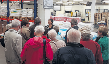 In der Saline konnte viel über Salz erfahren werden. Foto: zVg