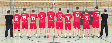 Muss der NLB den Rücken kehren: Das Team von Volley Smash 05 Laufenburg-Kaisten. Foto: zVg