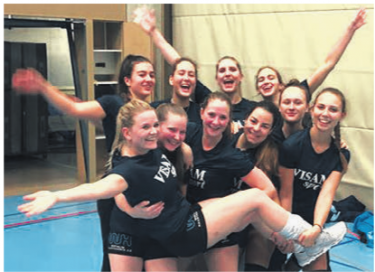 Grosse Freude bei den Damen des VBC Rheinfelden. Foto: zVg