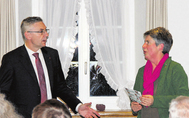 Gertrud Häseli und Andreas Glarner vertraten kontroverse Ansichten. Foto: zVg