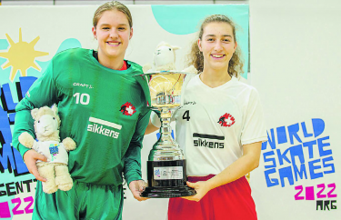 Flavia Consoni (links) und Janica Böhler. Foto: zVg