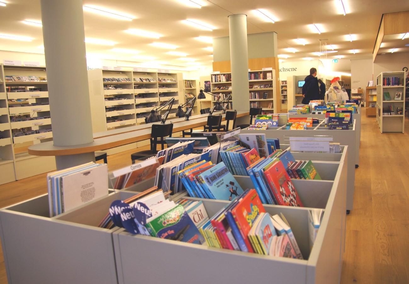 Neue Fricktaler Zeitung Die neue Bibliothek legt kräftig zu