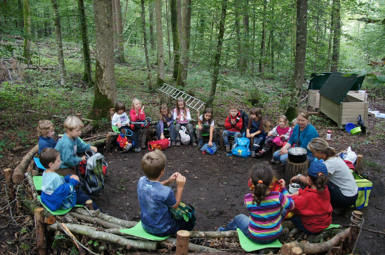 Neue Fricktaler Zeitung Ein Kindergarten in der Natur