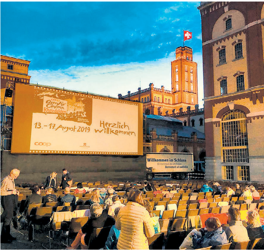 Neue Fricktaler Zeitung Über 4300 Besucher im OpenairKino